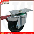 Heavy Duty Waste Bin Casters with Ductile Iron Wheel